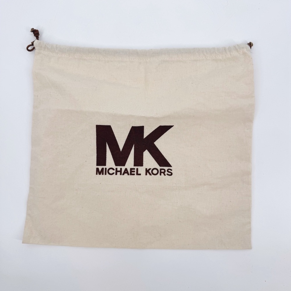 MK Michael Kors Cream Drawstring Dust Bag 14x16 - Picture 5 of 5